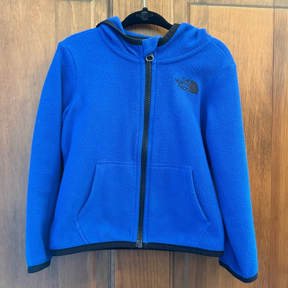EUC The North Face fleece zip up 2t